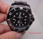 Rolex Deepsea 44mm Replica All Black PVD Mens Watch